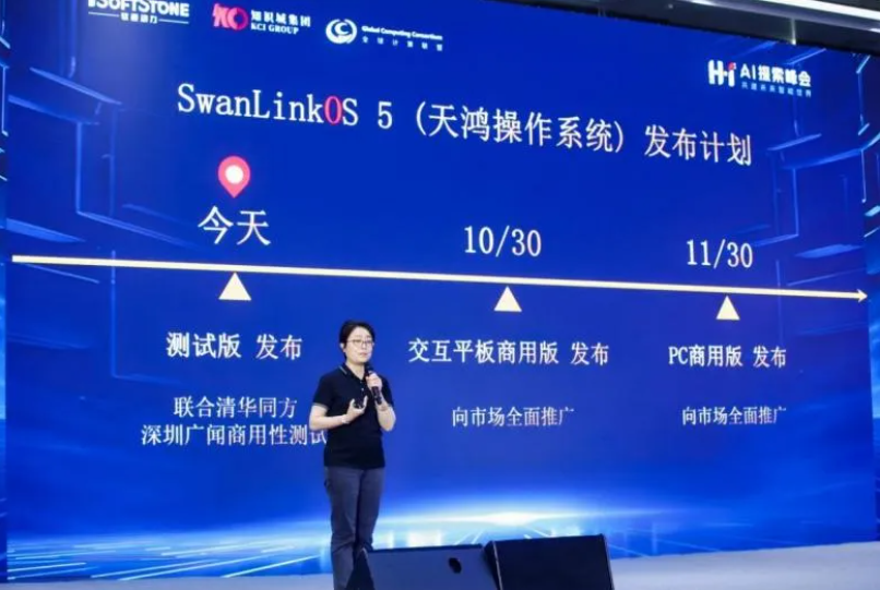 pg官方首页动力子公司鸿湖万联重磅发布SwanLinkOS 5 擘画开源鸿蒙AI PC新篇章